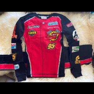 Vintage NWT Disney Lightning McQueen cotton PJs
